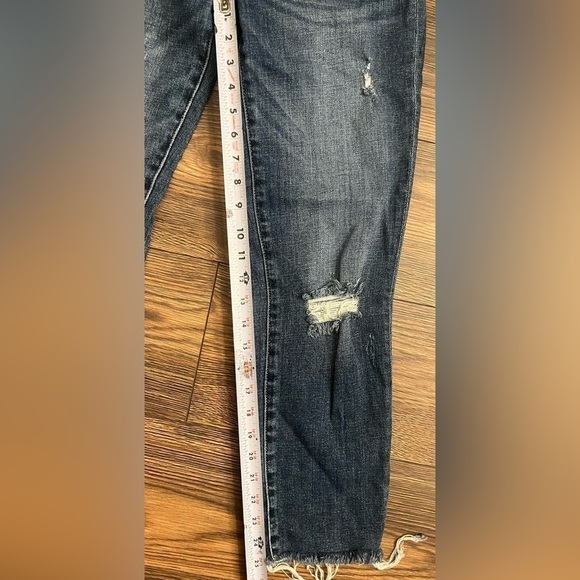 Kut From The Kloth Denim Jeans Reese Raw Hem Women's Size 2 - Picture 6 of 7